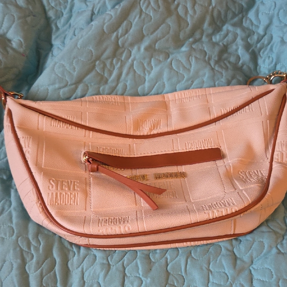Steve Madden Ivory Shoulder Bag